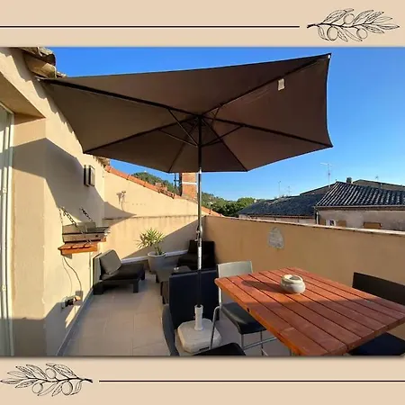 Charmant Duplex Avec Tropezienne Vidauban Exterior foto